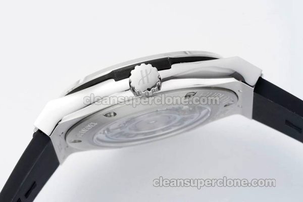 Classic Fusion replica watch details and pricing JJ Factory Hublot 542.NX black Rubber strap mechanical men