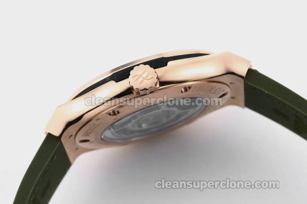 Classic Fusion replica watch details and pricing JJ Factory Hublot 542.OX Green Leather strap mechanical men