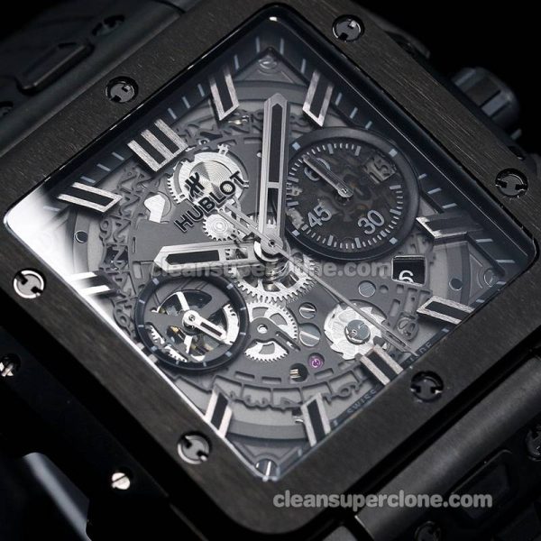 Hublot Super Clone Watch pictures and prices Square Bang Unico 821.CX mechanical men
