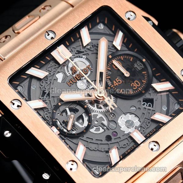 Hublot Super Clone Watch pictures and prices Square Bang Unico 821.OX mechanical men