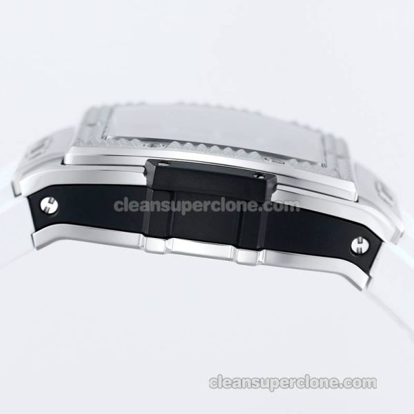 Big Bang replica watch details and pricing TW Factory Hublot 646.CI Skull white rubber mechanical men