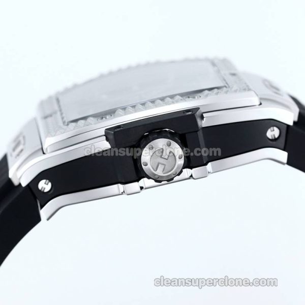 Big Bang replica watch details and pricing TW Factory Hublot 646.CI Skull black rubber mechanical men