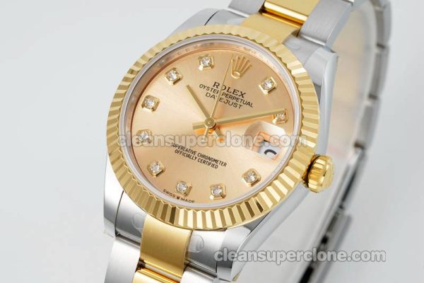 Rolex Super Clone watch picture and price ARF Lady-Datejust 278273 gold 31mm intermetallic mechanical women