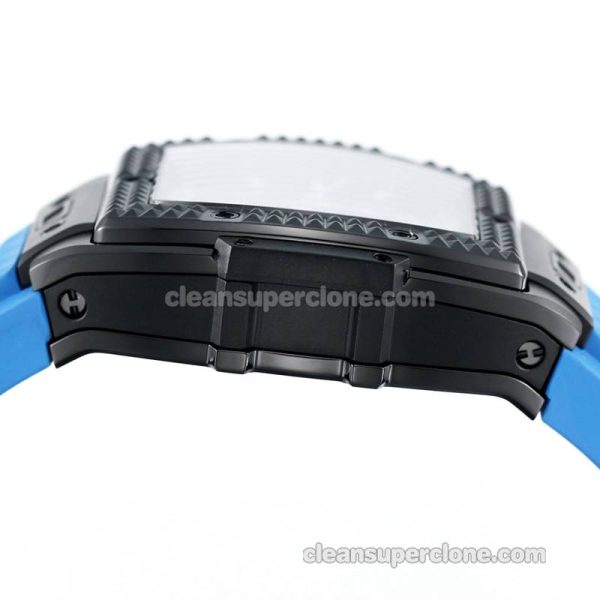 Big Bang replica watch details and pricing TW Factory Hublot 646.CI Skull Blue rubber mechanical men