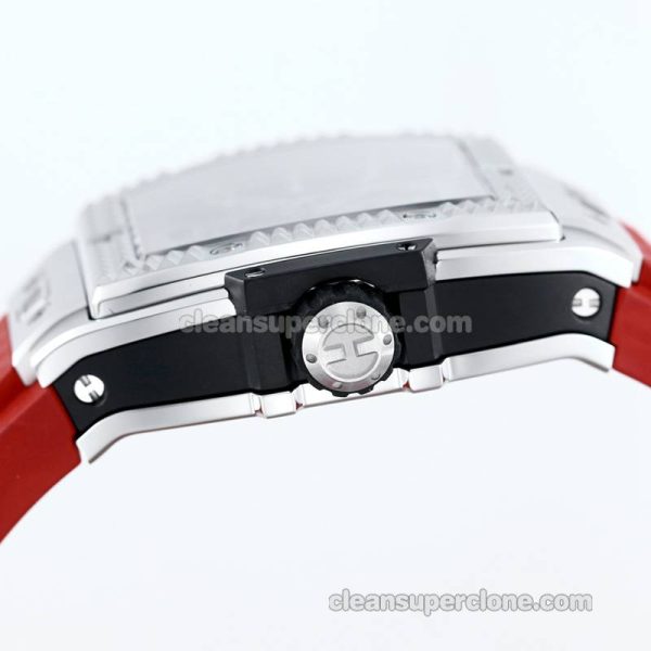 Big Bang replica watch details and pricing TW Factory Hublot 646.CI Skull red rubber mechanical men