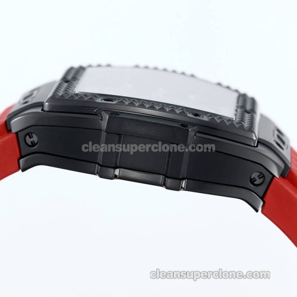 Big Bang replica watch details and pricing TW Factory Hublot 646.CI Skull red rubber mechanical men