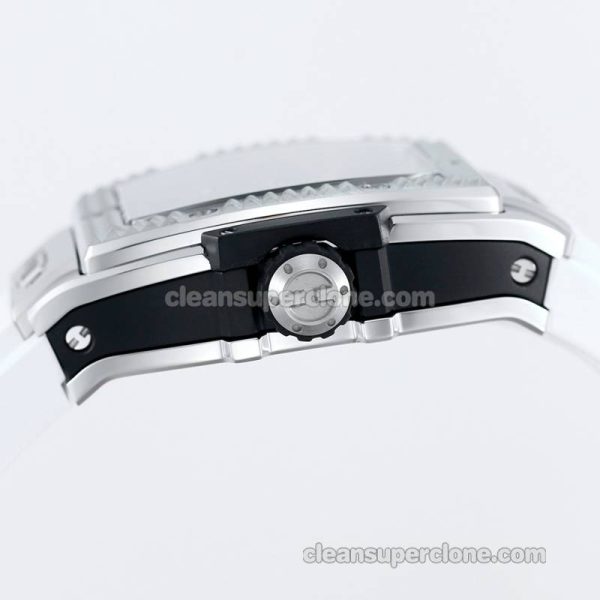 Big Bang replica watch details and pricing TW Factory Hublot 646.CI Skull white rubber mechanical men