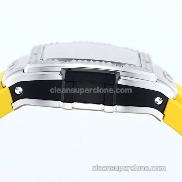 Big Bang replica watch details and pricing TW Factory Hublot 646.CI Skull yellow rubber mechanical men