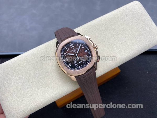Aquanaut replica watch details and pricing MMA Factory Patek Philippe 5968A brown mechanical men