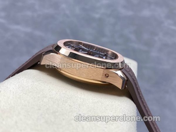 Aquanaut replica watch details and pricing MMA Factory Patek Philippe 5968A brown mechanical men