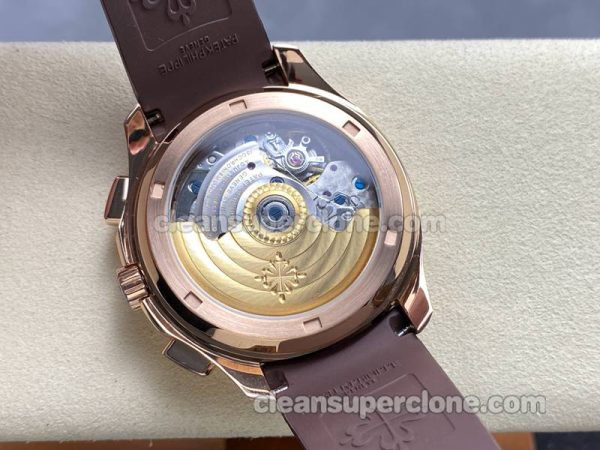 Aquanaut replica watch details and pricing MMA Factory Patek Philippe 5968A brown mechanical men