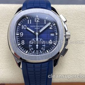 Aquanaut replica watch details and pricing MMA Factory Patek Philippe 5968A blue mechanical men