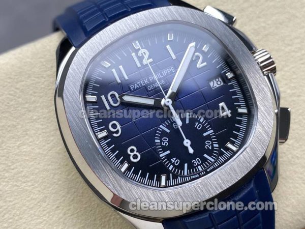 Aquanaut replica watch details and pricing MMA Factory Patek Philippe 5968A blue mechanical men