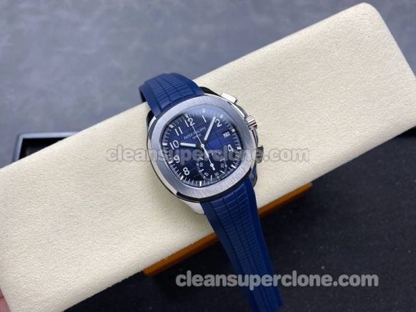 Aquanaut replica watch details and pricing MMA Factory Patek Philippe 5968A blue mechanical men