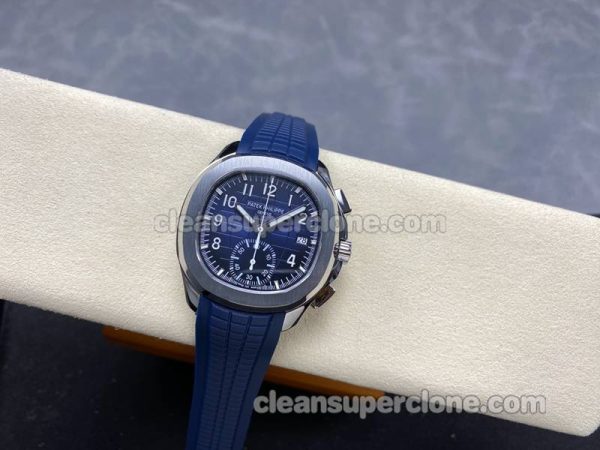 Aquanaut replica watch details and pricing MMA Factory Patek Philippe 5968A blue mechanical men