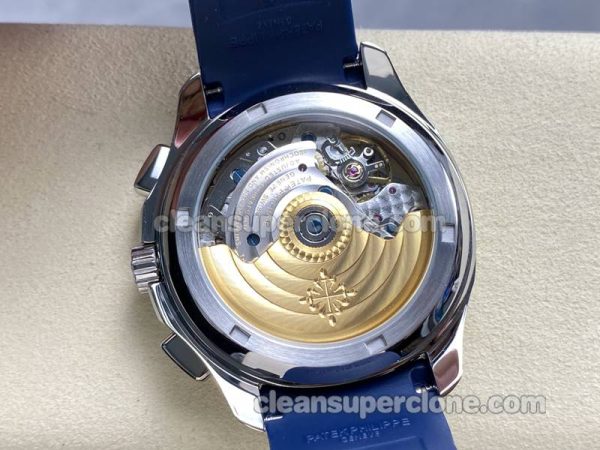 Aquanaut replica watch details and pricing MMA Factory Patek Philippe 5968A blue mechanical men