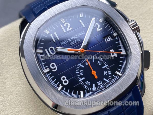 Aquanaut replica watch details and pricing MMA Factory Patek Philippe 5968A blue mechanical men