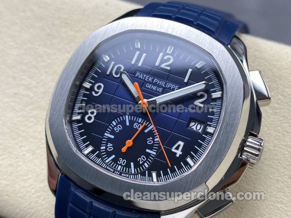 Aquanaut replica watch details and pricing MMA Factory Patek Philippe 5968A blue mechanical men