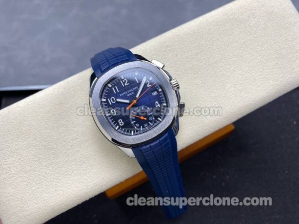 Aquanaut replica watch details and pricing MMA Factory Patek Philippe 5968A blue mechanical men