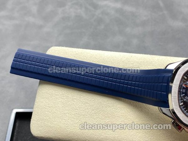 Aquanaut replica watch details and pricing MMA Factory Patek Philippe 5968A blue mechanical men