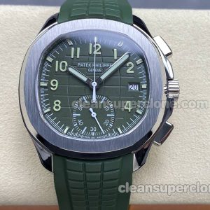 Aquanaut replica watch details and pricing MMA Factory Patek Philippe 5968A Green mechanical men