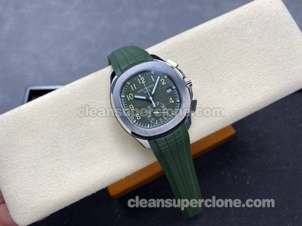 Aquanaut replica watch details and pricing MMA Factory Patek Philippe 5968A Green mechanical men