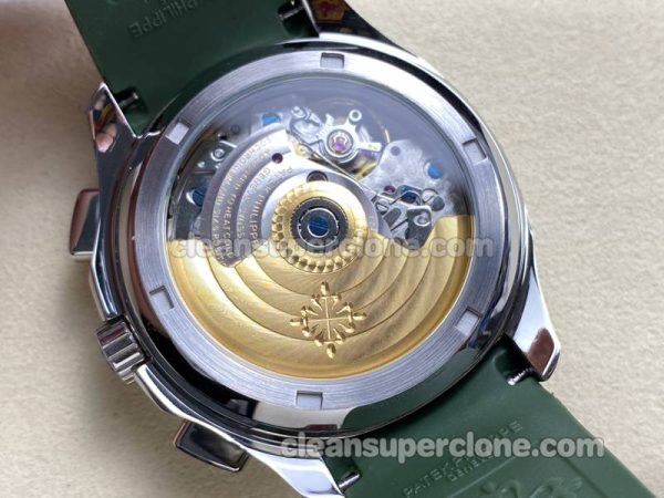 Aquanaut replica watch details and pricing MMA Factory Patek Philippe 5968A Green mechanical men