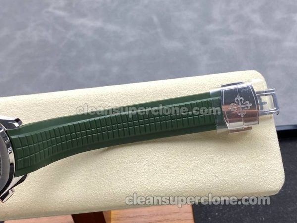 Aquanaut replica watch details and pricing MMA Factory Patek Philippe 5968A Green mechanical men