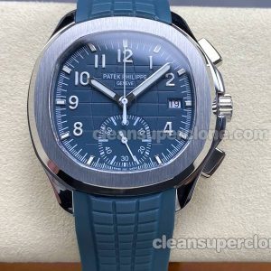 Aquanaut replica watch details and pricing MMA Factory Patek Philippe 5968A blue mechanical men