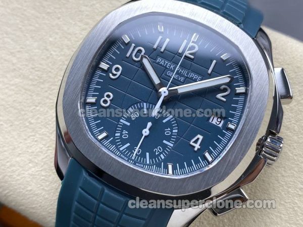 Aquanaut replica watch details and pricing MMA Factory Patek Philippe 5968A blue mechanical men