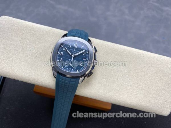 Aquanaut replica watch details and pricing MMA Factory Patek Philippe 5968A blue mechanical men