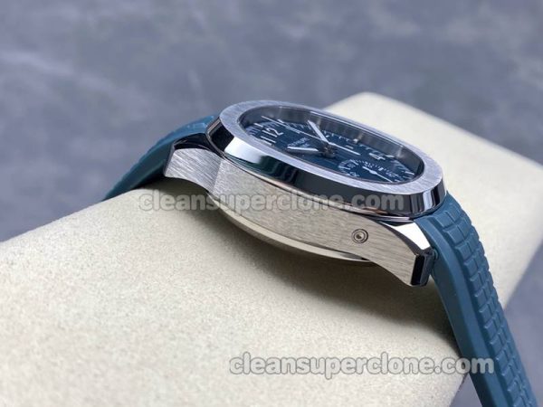 Aquanaut replica watch details and pricing MMA Factory Patek Philippe 5968A blue mechanical men