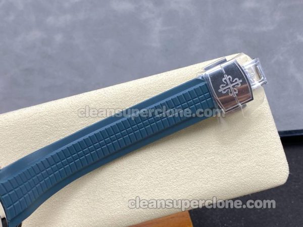 Aquanaut replica watch details and pricing MMA Factory Patek Philippe 5968A blue mechanical men