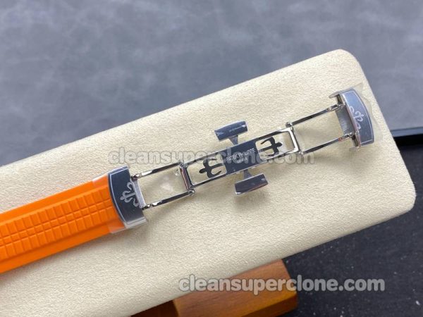 Aquanaut replica watch details and pricing MMA Factory Patek Philippe 5968A orange mechanical men
