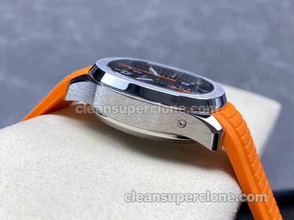 Aquanaut replica watch details and pricing MMA Factory Patek Philippe 5968A orange mechanical men
