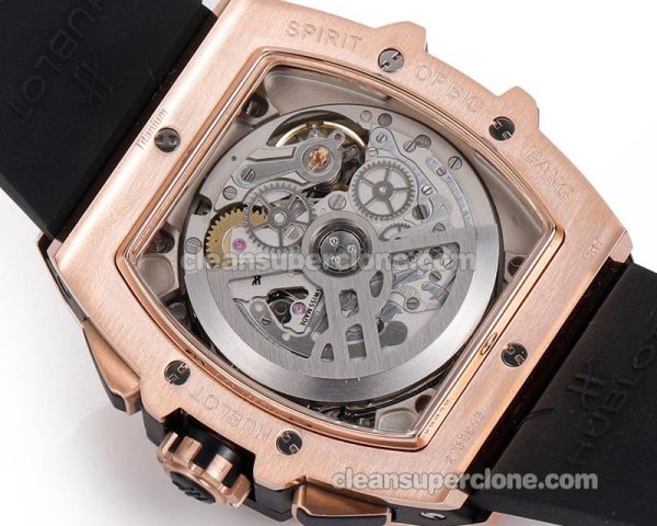 Big Bang replica watch details and pricing Hublot 642.OX Rose gold Diamond case mechanical men