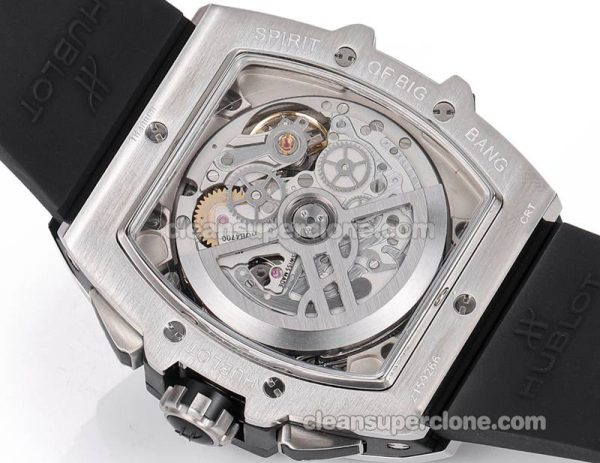 Big Bang replica watch details and pricing Hublot 642.NX Diamond case mechanical men