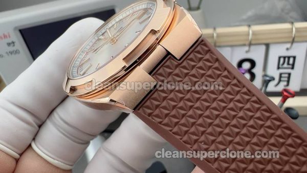 4500V 1:1 Replica watch details and price 8F Factory Vacheron Constantin Overseas sliver mechanical men