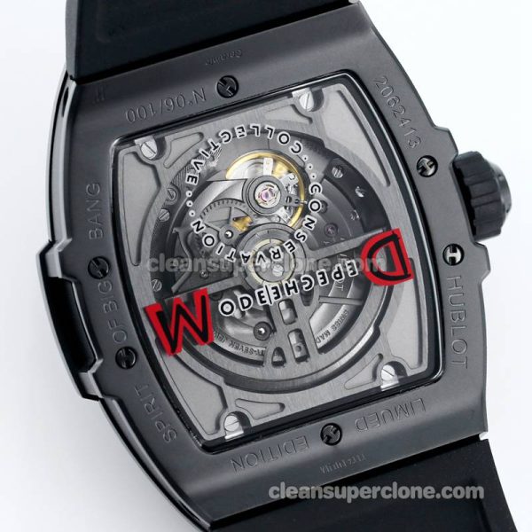 Big Bang replica watch details and pricing TW Factory Hublot 646.CI Skull black rubber mechanical men