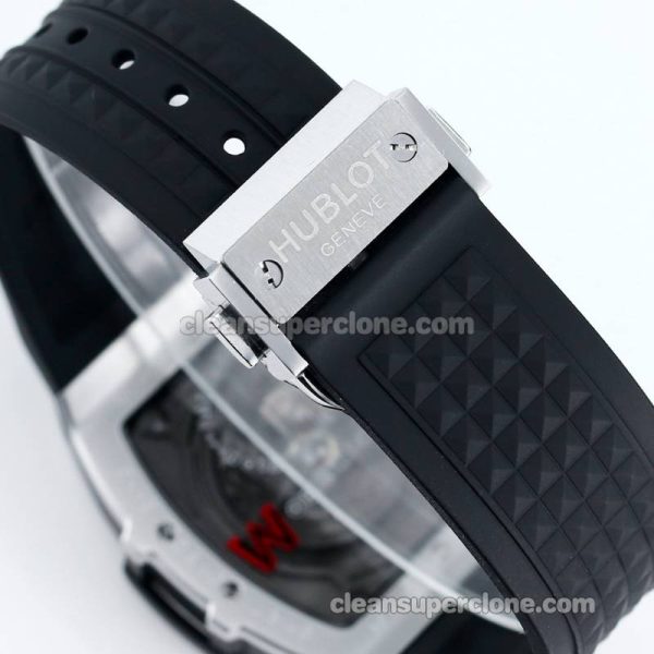 Big Bang replica watch details and pricing TW Factory Hublot 646.CI Skull black rubber mechanical men