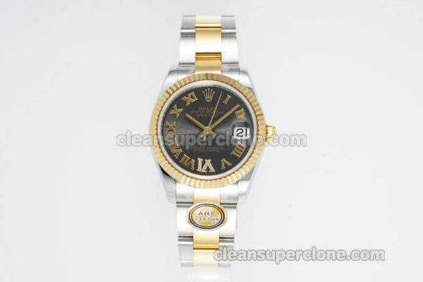 Rolex Super Clone watch picture and price ARF Lady-Datejust 278273 darkgray roman numerals 31mm intermetallic mechanical women