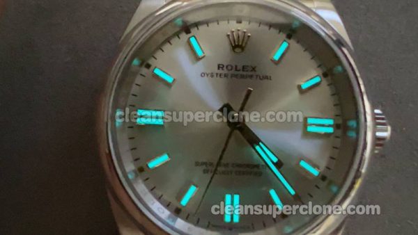 Oyster Perpetual replica watch details and pricing Clean Factory Rolex 126000 sliver 36mm mechanical men