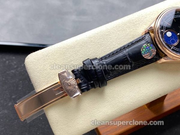 Rolex Super Clone Watch pictures and prices R+ Factory Cellini 50535 black Moon Phase mechanical men
