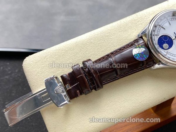 Rolex Super Clone Watch pictures and prices R+ Factory Cellini 50535 white Moon Phase mechanical men