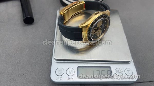 Daytona replica watch details and pricing VS Factory Rolex 126518 black 4131 mechanical men