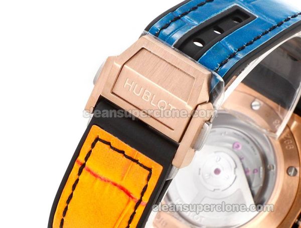 Big Bang replica watch details and pricing MS Factory Hublot 465.OX Colored diamond mechanical men