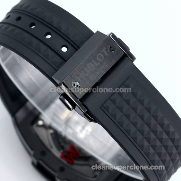Big Bang replica watch details and pricing TW Factory Hublot 646.CI Skull black rubber mechanical men