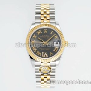 Rolex Super Clone watch picture and price ARF Lady-Datejust 278273 darkgray roman numerals 31mm intermetallic mechanical women