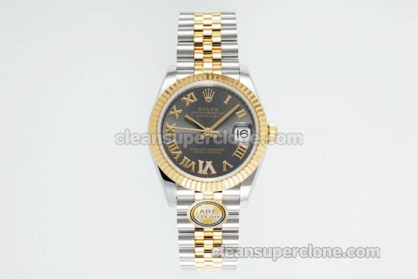 Rolex Super Clone watch picture and price ARF Lady-Datejust 278273 darkgray roman numerals 31mm intermetallic mechanical women