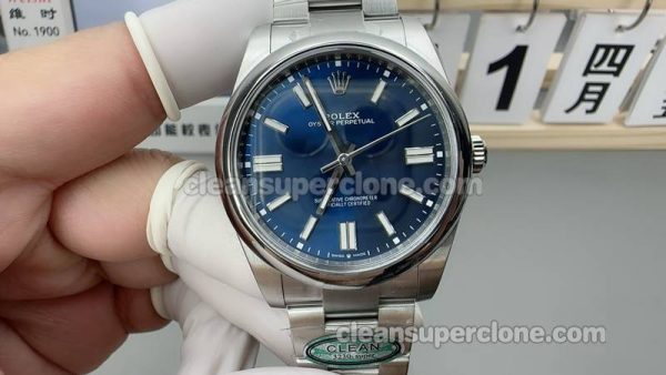 Rolex Super Clone Watch pictures and prices Clean Factory Oyster Perpetual 124300 blue 41mm mechanical men
